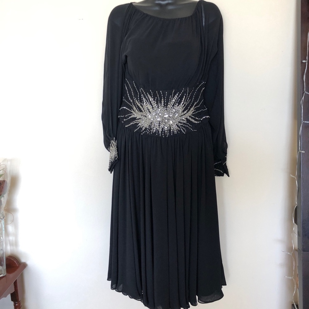 🌺 Bicici Long Sleeve Dress w/ Beads - Picture 3 of 6
